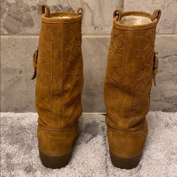 Coach Tulip signature boots - Picture 3 of 5